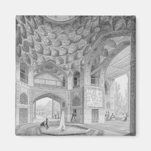 Pavilion of the Eight Paradises, in Isfahan, from Magnet