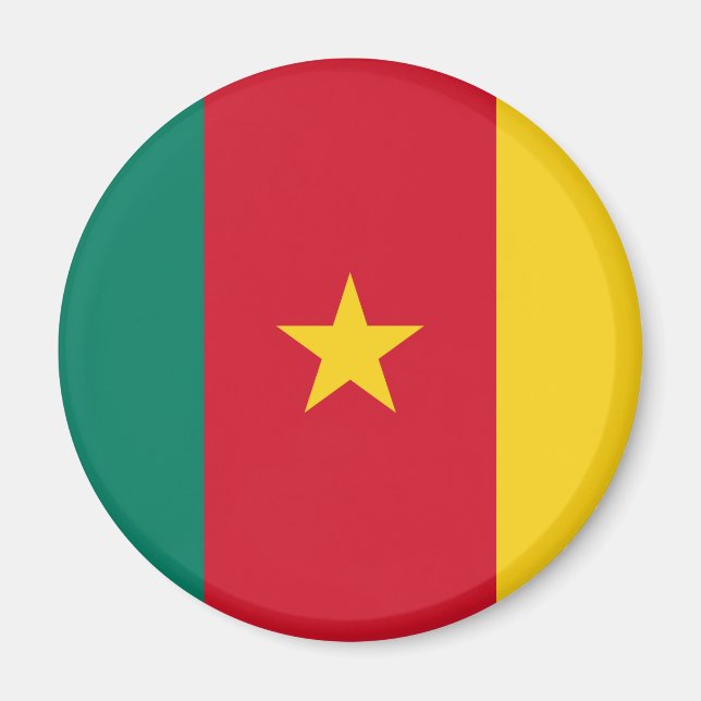 Pavillon du Cameroun Magnet (Devant)