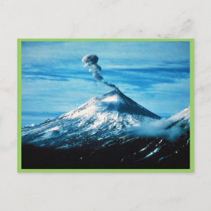 Pavlof Volcano on the Alaska Peninsula Postcard