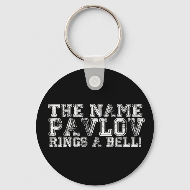 Pavlov Keychain (Front)