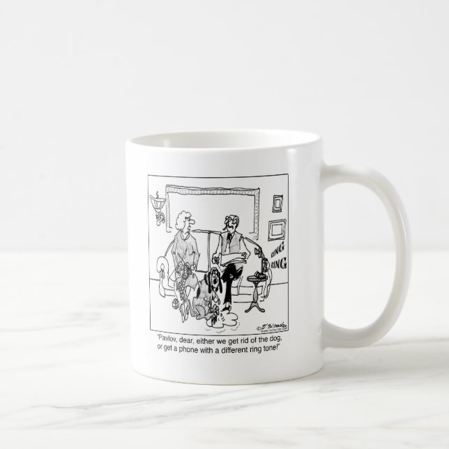 Pavlov’s Ring Tone Coffee Mug (Right)