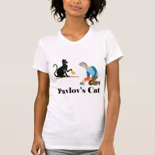 Pavlov's Cat Funny Psychology T-Shirt