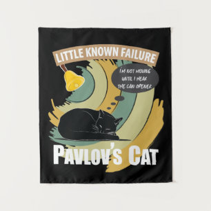 Pavlov's Cat - Funny Psychology Tapestry