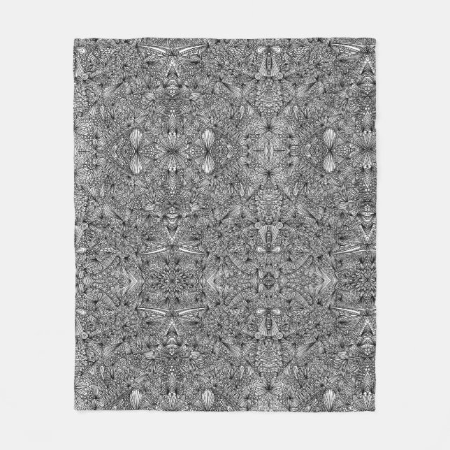 Pavo Pontem Abstract Fleece  (Front)