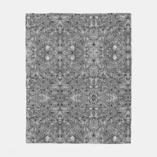 Pavo Pontem Abstract Fleece  Blanket