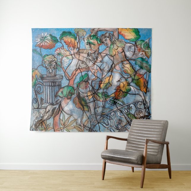 Pavonia | Francis Picabia | Tapestry (In Situ (Horizontal))