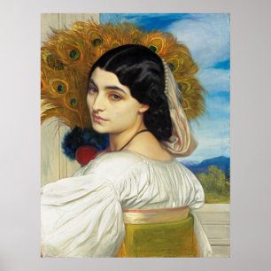 Pavonia - Frederic Leighton Poster
