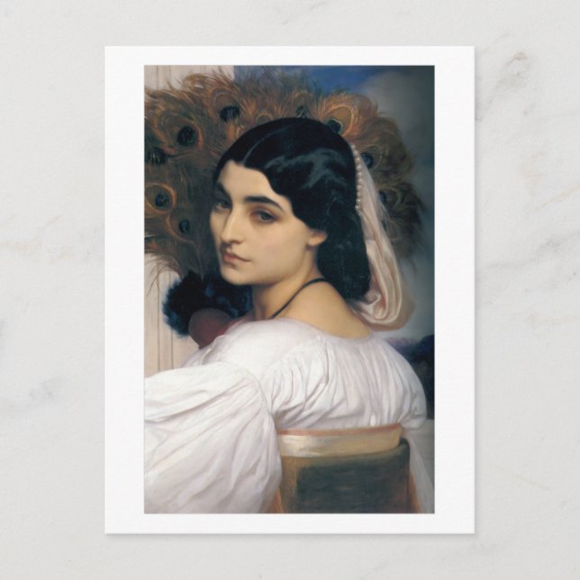 Pavonia - Lord Frederick Leighton Postcard (Front)