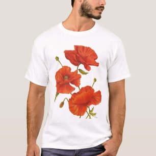 Pavots de T-shirt