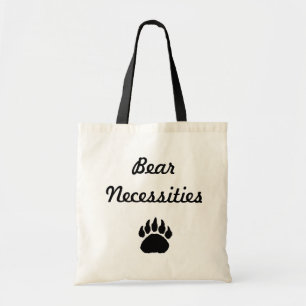 paw, Bear Necessities Tote Bag