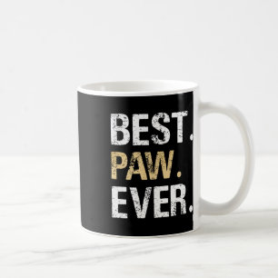 Paw Gift From Granddaughter Grandson Best Paw Ever Coffee Mug