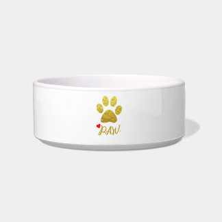 Paw Heart Love Bowl