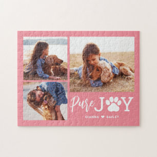 Paw Joy EDITABLE COLOR Personalized Puzzle