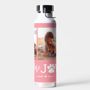 Paw Joy EDITABLE COULEUR Bouteille d'eau