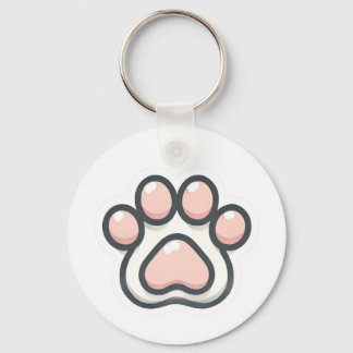 Paw keychians keychain