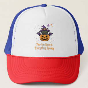 Paw-kin Spice & Everything Spooky Halloween Trucker Hat