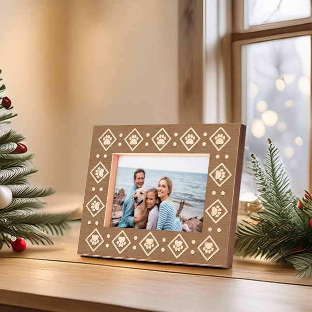 Paw Laser Etched Picture Frame (Creator Uploaded)
