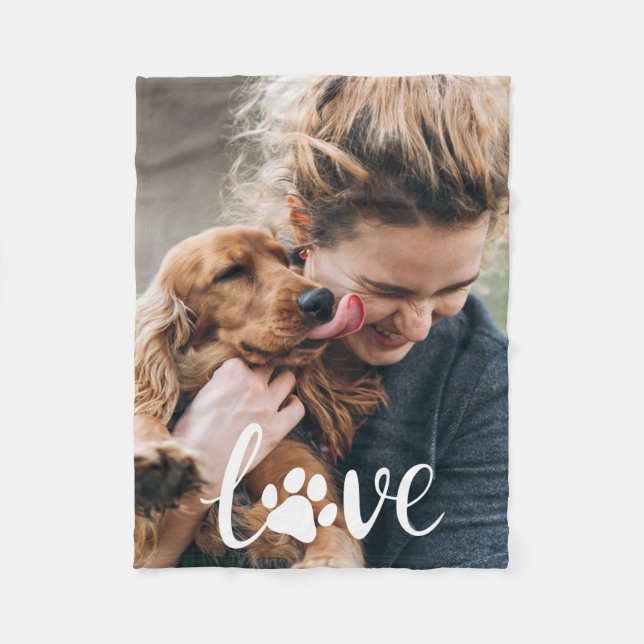 Paw Love personnalisée Imprimer la couverture Amou (Devant)