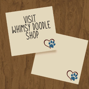 Paw n'Heart Dog Love 3" x 3" Post-it® Notes