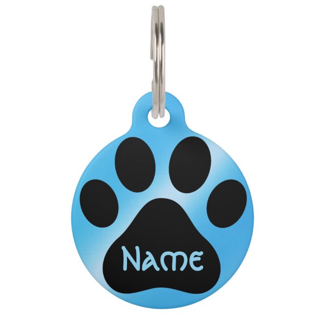 Paw Pad   Pet Tag (Front)
