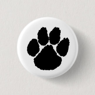 Paw_Print 1 Inch Round Button