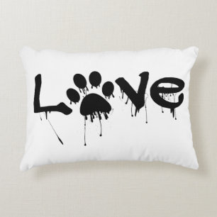 Paw Print Accent Pillow
