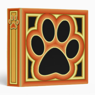 PAW PRINT BINDER