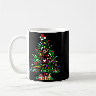 Paw Print Christmas Tree Dog Or Cat Coffee Mug