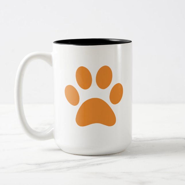 Paw Print    Coffee Mug (Left)