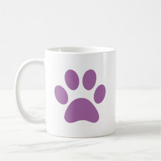 Paw Print Coffee Mug