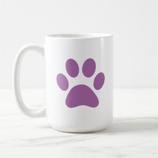 Paw Print Coffee Mug