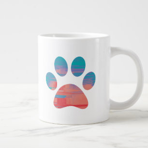 Paw Print Coffee Mug
