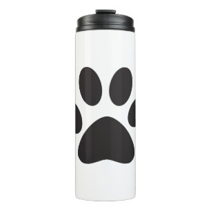 Paw Print Dog Cat Animal Pet Foot Puppy Thermal Tumbler
