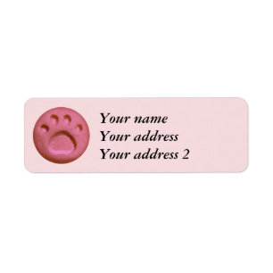 Paw Print Dot - Soft Pink