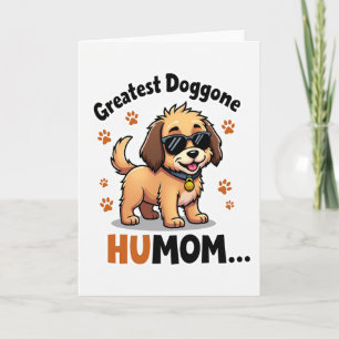 Paw Print Happy Dog Card
