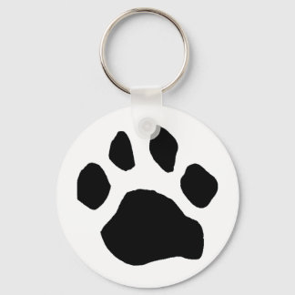 Paw Print Key Chain