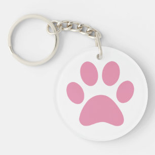 Paw Print    Keychain
