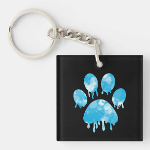 Paw Print          Keychain