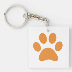 Paw Print    Keychain