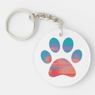 Paw Print               Keychain