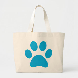 Paw Print     Large Tote Bag