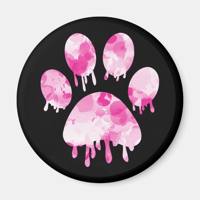 Paw Print           Magnet (Front)