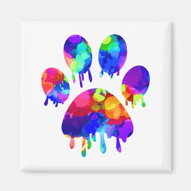 Paw Print      Magnet (Front)