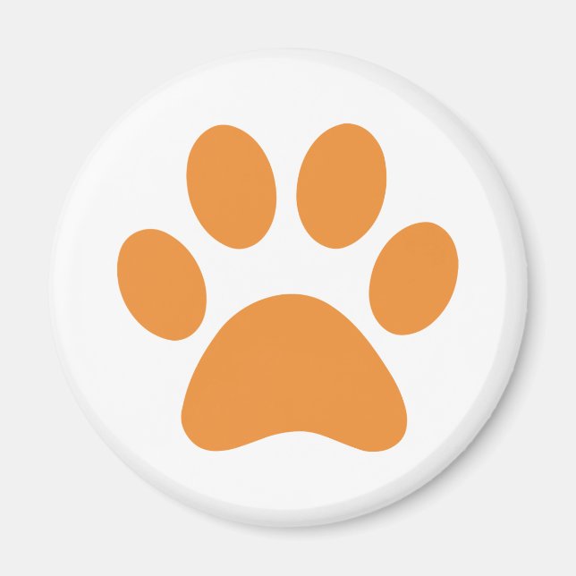 Paw Print      Magnet (Front)