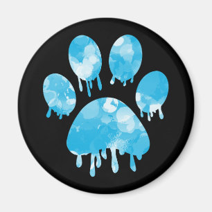 Paw Print Magnet