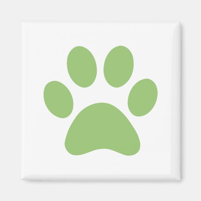 Paw Print   Magnet (Front)