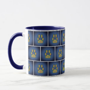 Paw Print Mug