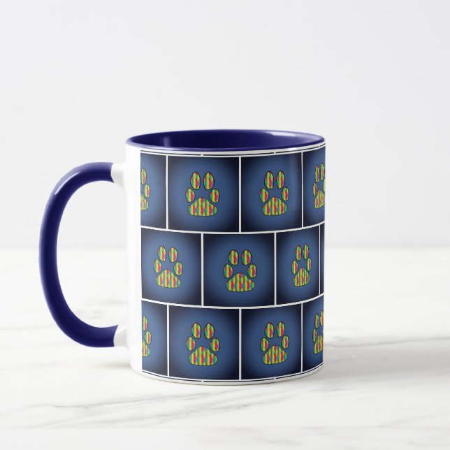 Paw Print Mug (Left)