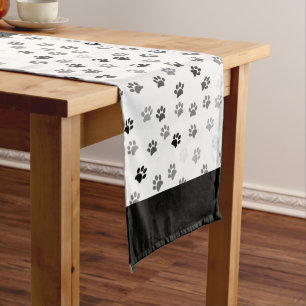 Paw Print Party Dog Lover Table Runner