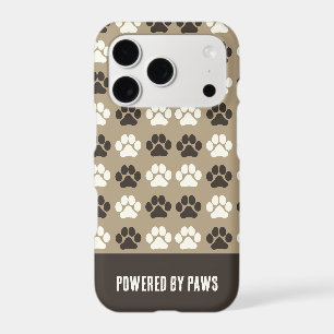 Paw Print Pattern Earthy Sand